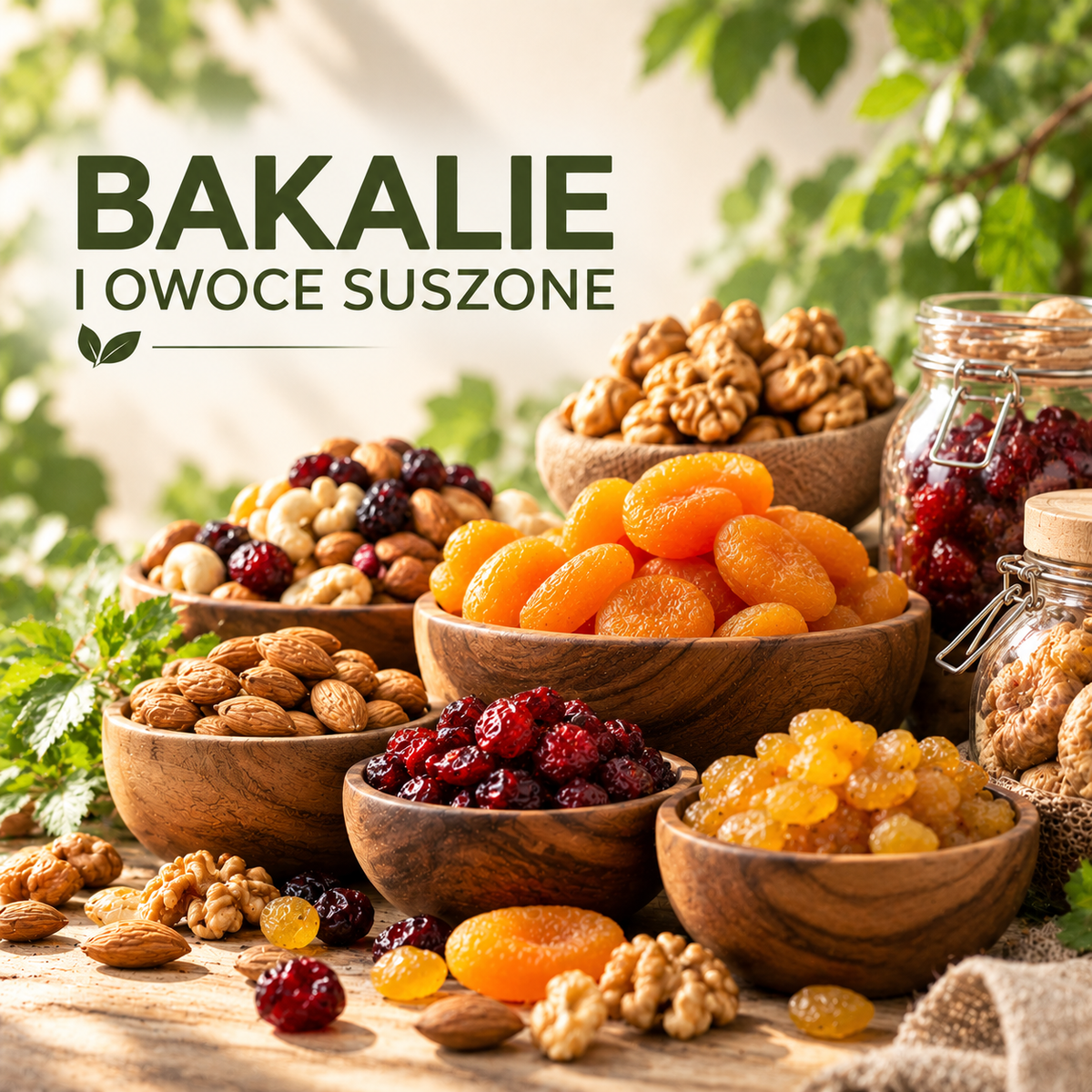 Bakalie i owoce suszone